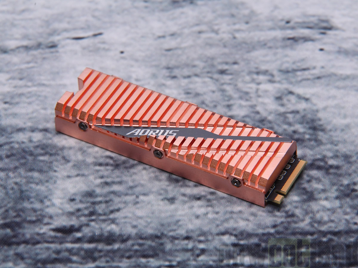 Test SSD-nvme AORUS-NVME-Gen4 2-To