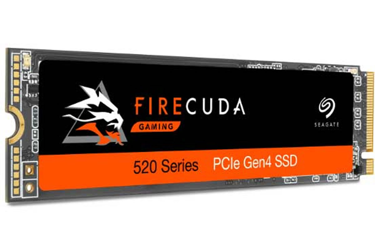 Seagate SSD-nvme pci-express-4 firecuda-520 