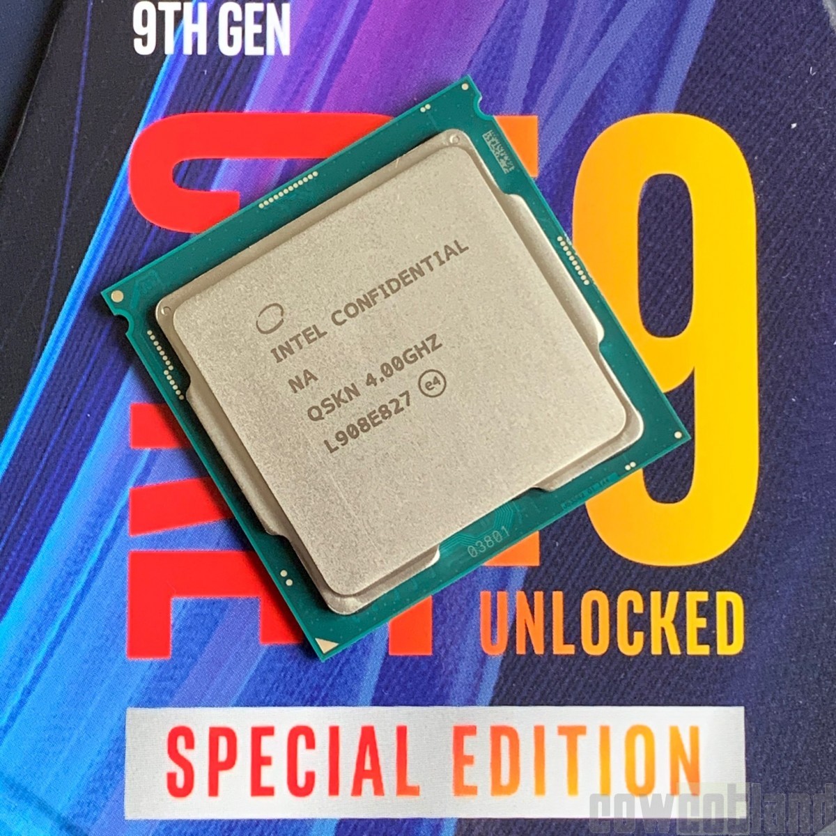 Test processeur cpu-intel Intel Core-i9-9900KS