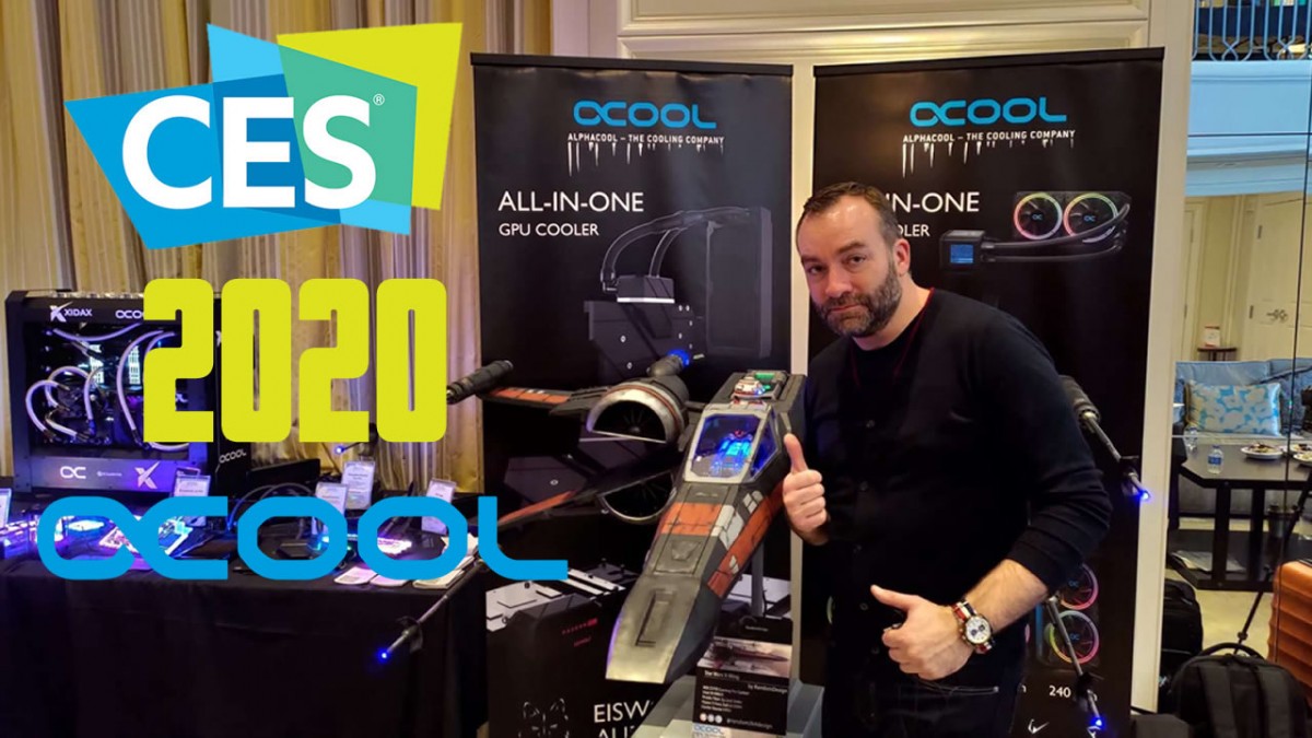 CES-2020 stand alphacool