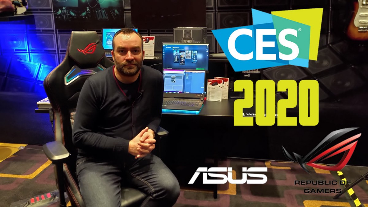 ces-2020 stand ASUS republic-of-gamer ROG