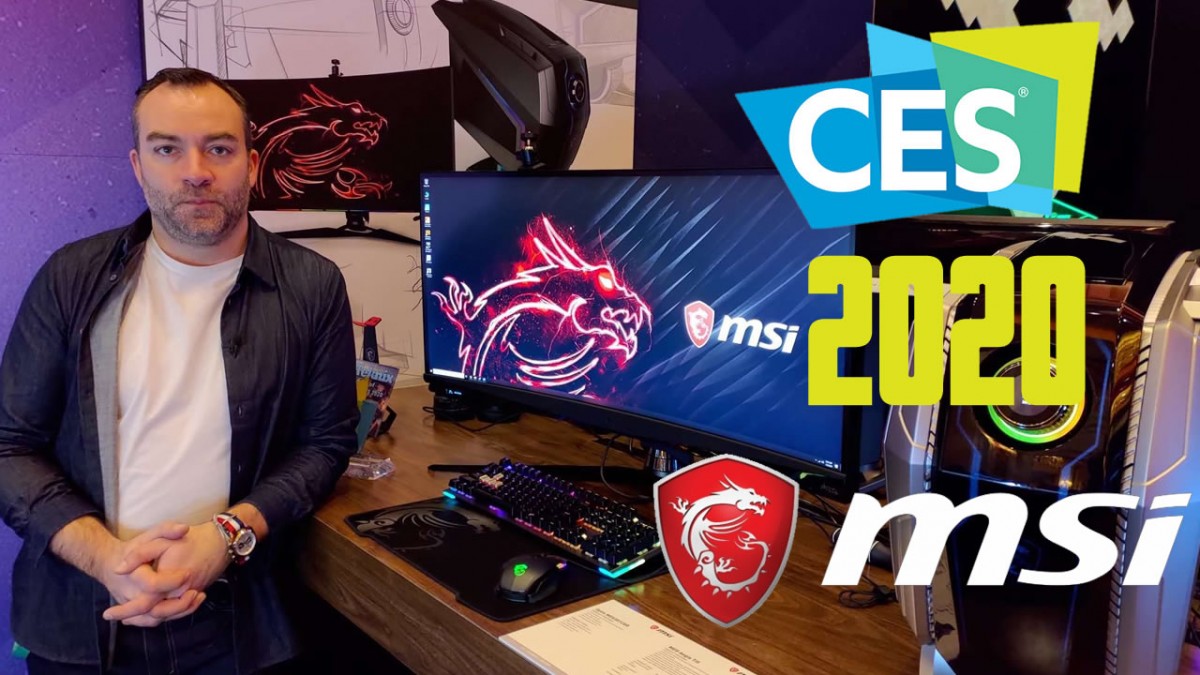 ces2020 ces stand MSI