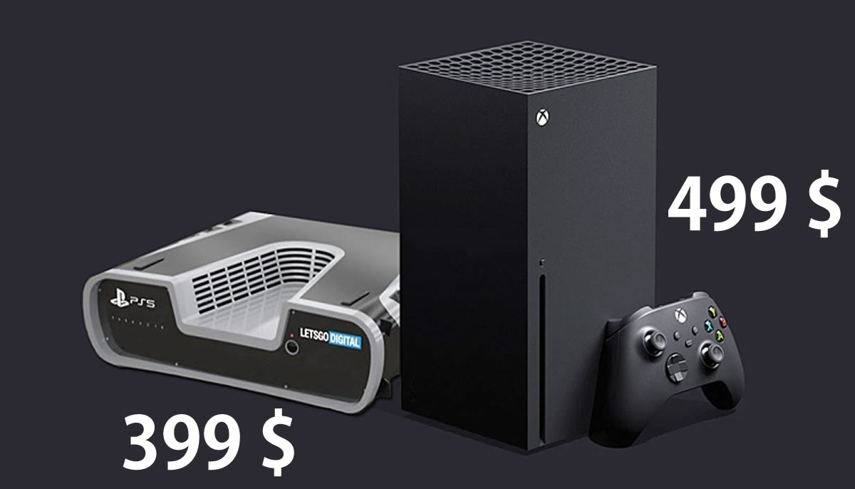 La PS5 de SONY pourrait bien être moins chère que la Xbox X de Microsoft, à partir de 399 dollars ?