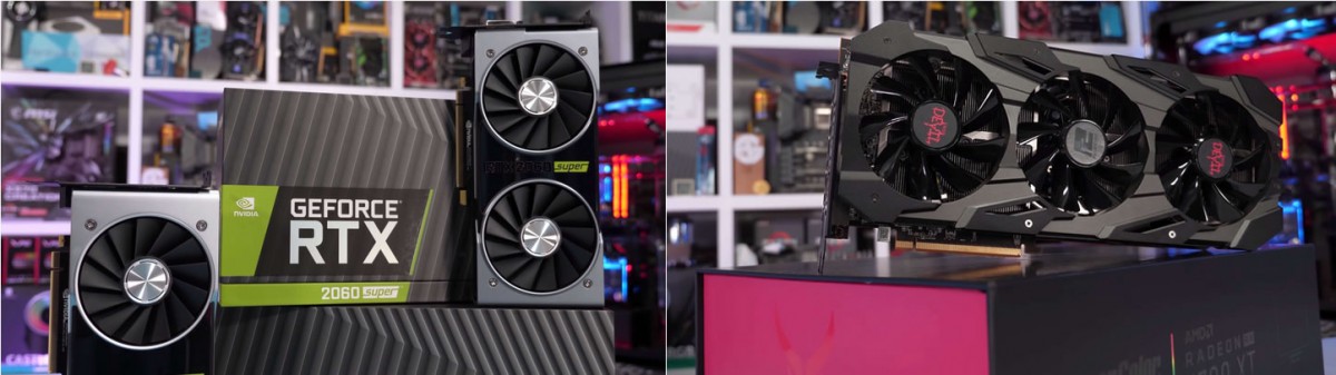 Radeon RX 5700 XT versus GeForce RTX 2060 Super : Qui gagne, AMD ou NVIDIA ?
