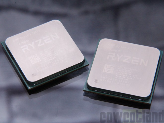 Test processeurs AMD RYZEN-3-3100 RYZEN-3-3300X