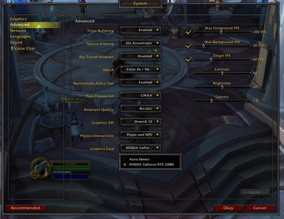World of Warcraft pourrait profiter de la technologie Ray Tracing avec sa mise à jour Shadowlands