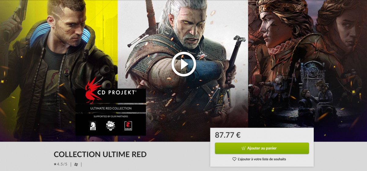 Bon Plan : Collection Ultimate Red chez GOG à 87.77 euros