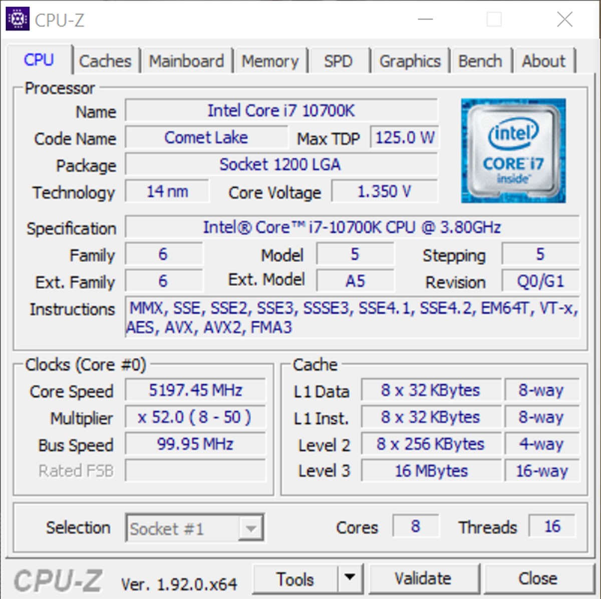 [Cowcotland] Overclocking de notre processeur Intel Core i7-10700K, 5.2 GHz avec un AIO en 280 mm