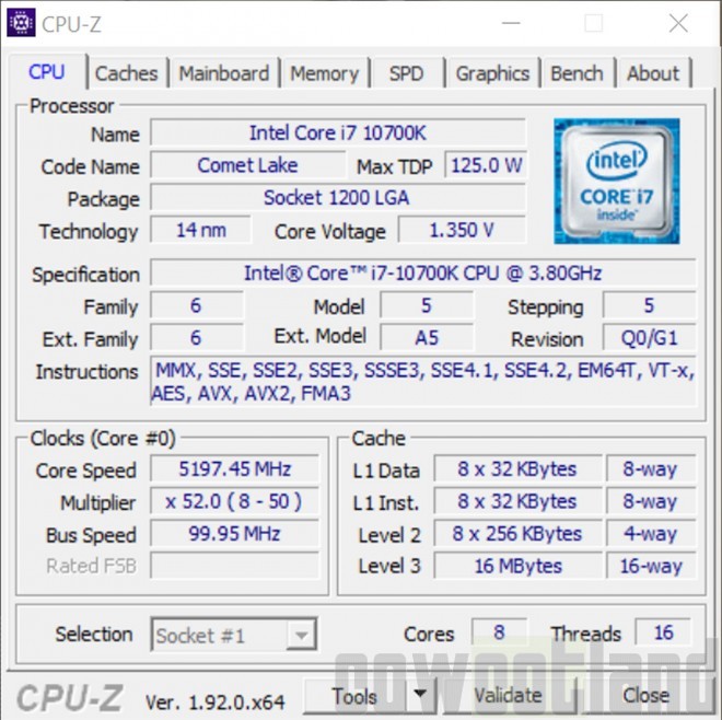 overclocking processeur core-i7-10700k
