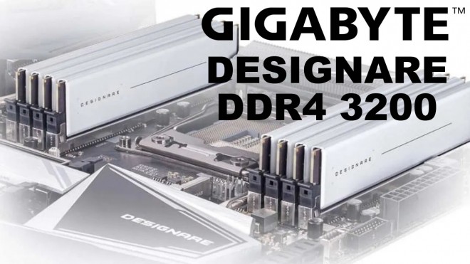 Prsentation mmoire DDR4 Gigabyte Designare