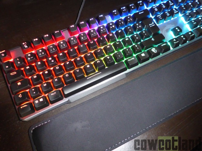 Test clavier m�canique MSI Vigor GK50 Elite