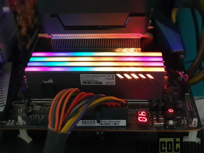 Test DDR4 AORUS RGB 16-Go 3600 MHz