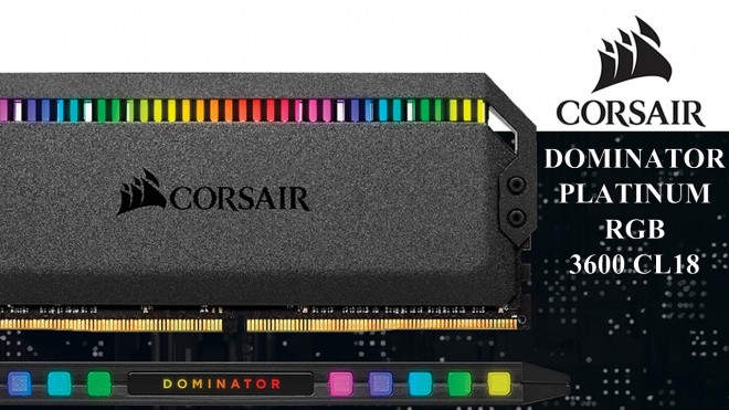 Test DDR4 CORSAIR Dominator Platinum RGB 32-Go 3600 Mhz