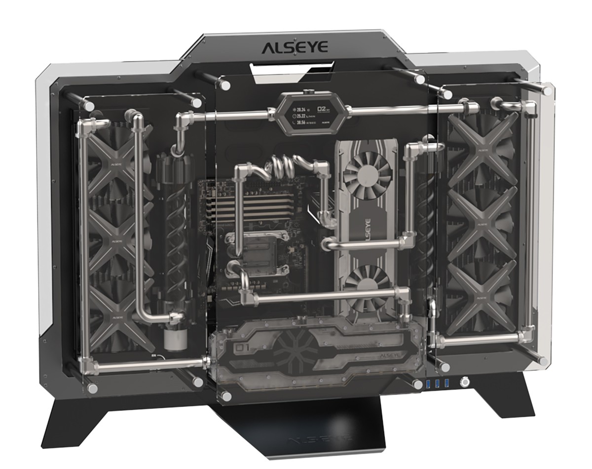 Photo of ALSEYE TITAN, une boîte à cadre ouvert avec refroidissement par eau intégré (en option)