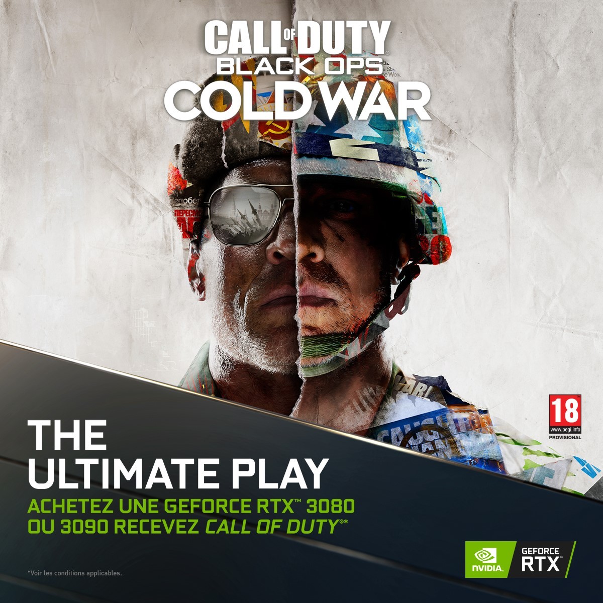 Nvidia annonce un bundle Call of Duty : Black Ops Cold War