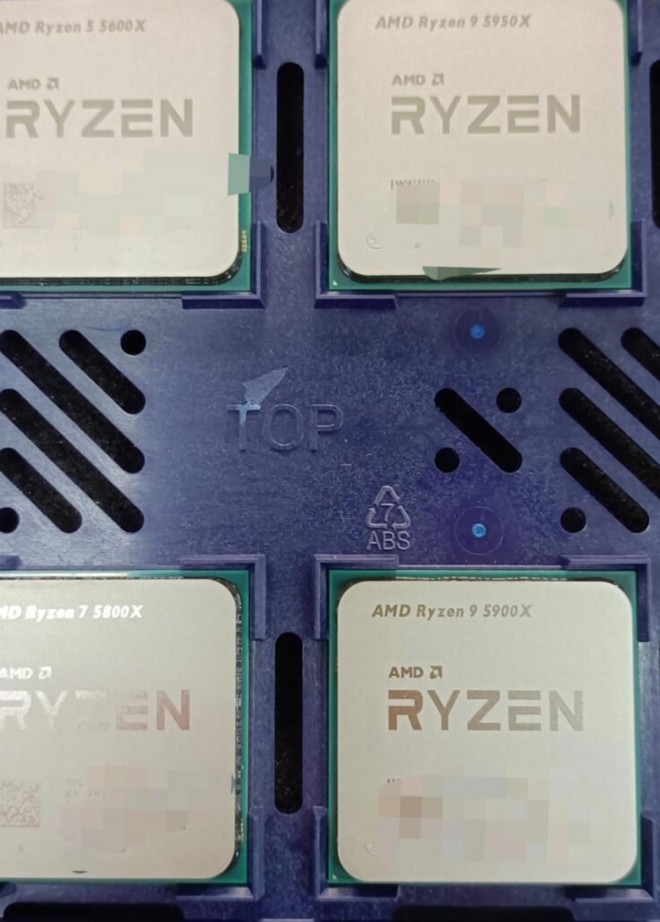 photos processeurs AMD RYZEN 5000