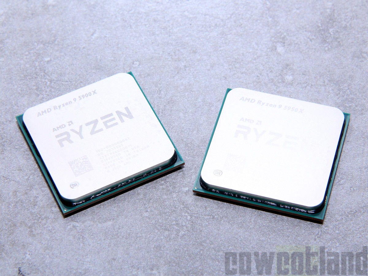 [Cowcotland] Test processeur AMD RYZEN 9 5900X et RYZEN 9 5950X : Intel de nouveau atomisé