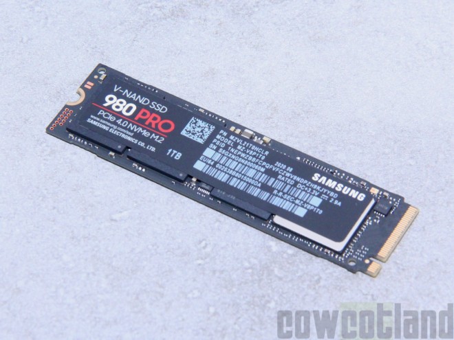 test SSD samsung 980 Pro 1-to