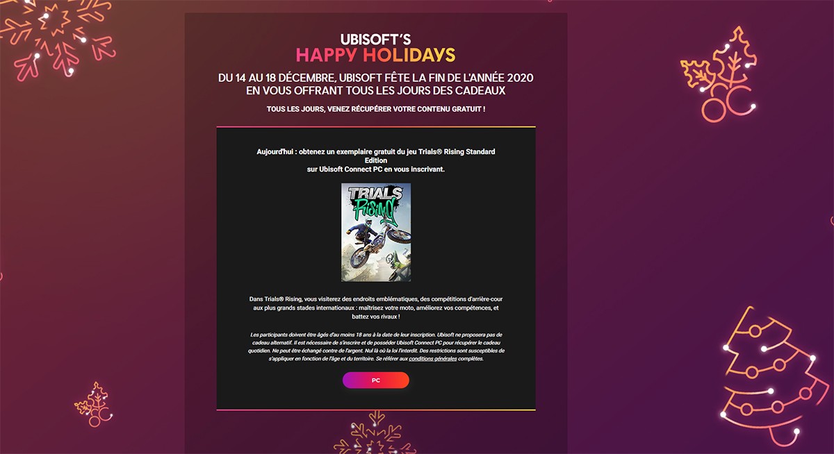 Bon Plan : Ubisoft's Happy Holidays 5