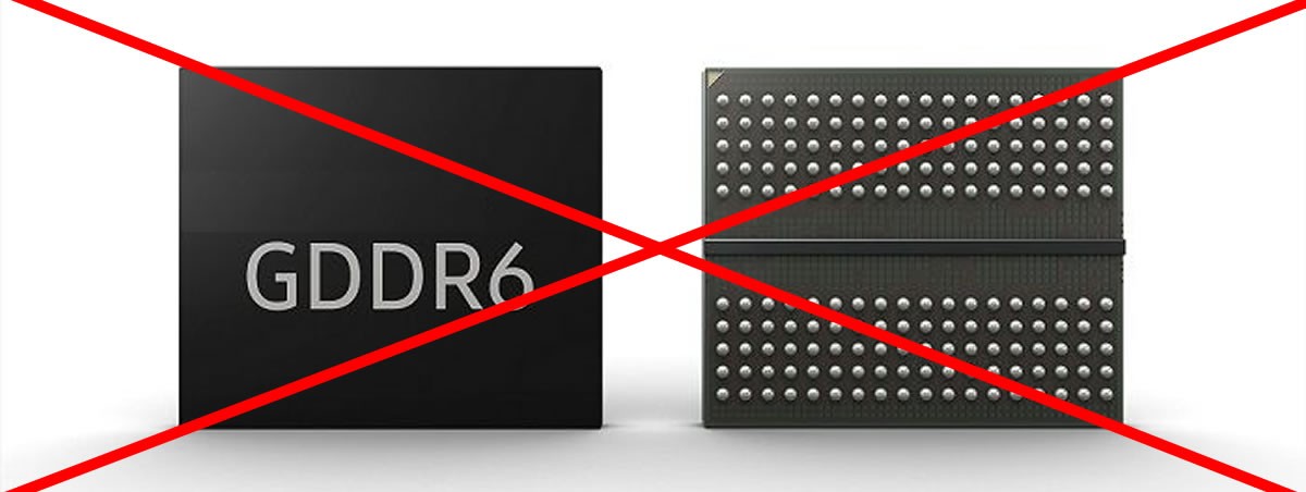 Absence de cartes graphiques AMD RX 5000, 6000, NVIDIA GTX 1000, RTX 2000 et RTX 3060 Ti et 3070, la pénurie globale de GDDR6 en cause