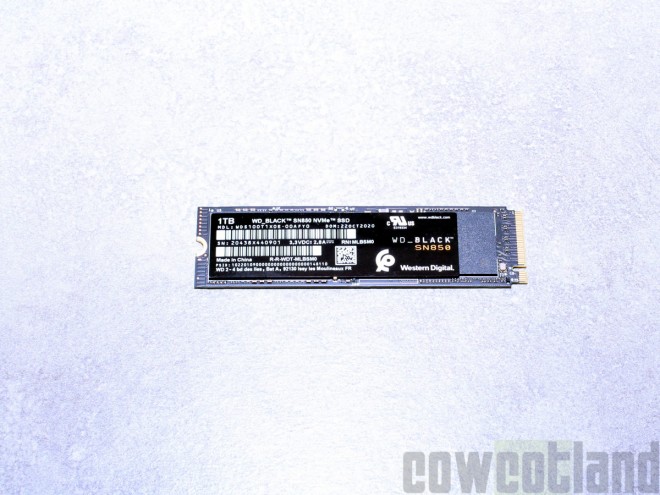 Test SSD NVMe WD-SN850-1-To