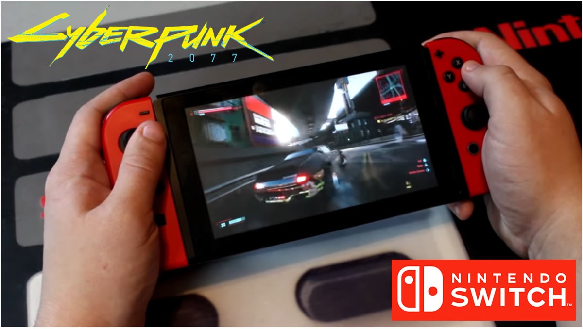 Faire tourner Cyberpunk 2077 en full quality sur une Nintendo Switch, c'est possible