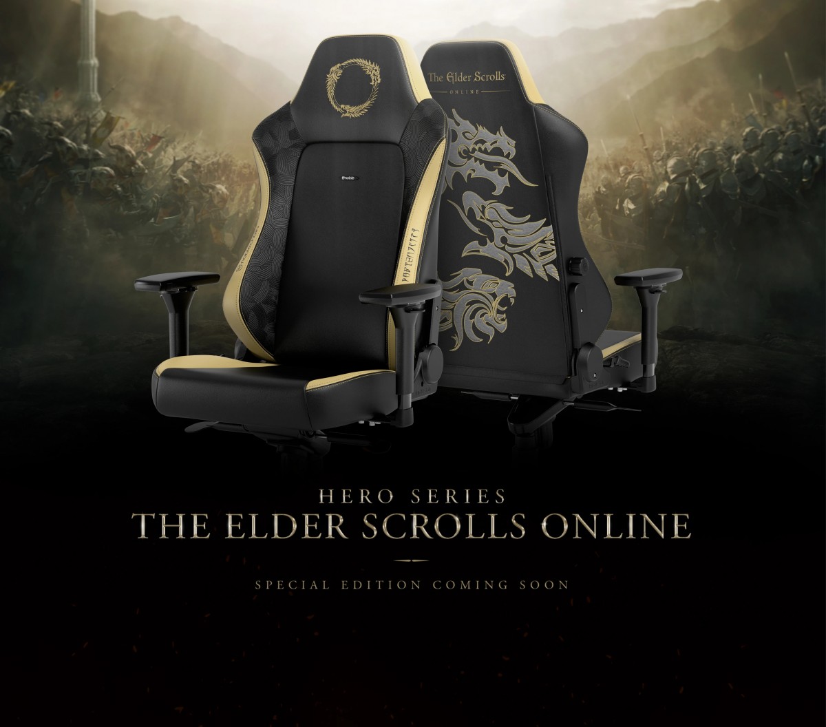 noblechairs poursuit avec Bethesda, avec un HERO The Elder Scrolls Online