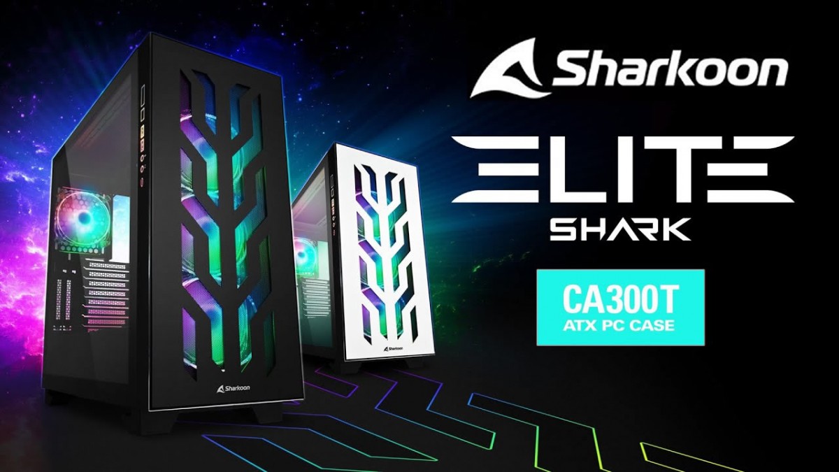 [Cowcot TV] Présentation boitier PC SHARKOON ELITE SHARK CA300T : du haut de gamme E-ATX