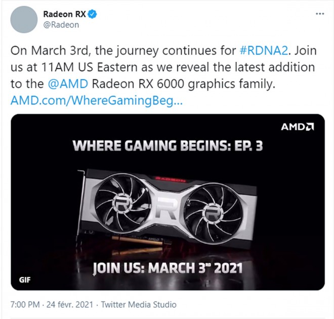 amd annonce rx6700 3-mars