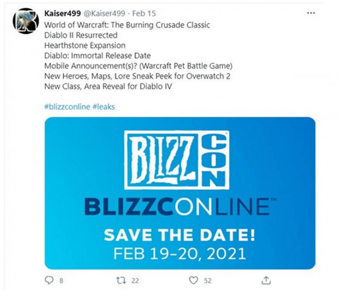 diablo-2-resurrected annonce blizzcon-2021