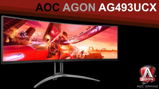 Présentation écran Gamer AOC AGON AG493UCX cowcotland