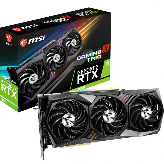disponibilité MSI GeForce RTX 3090 GAMING-X TRIO 24G