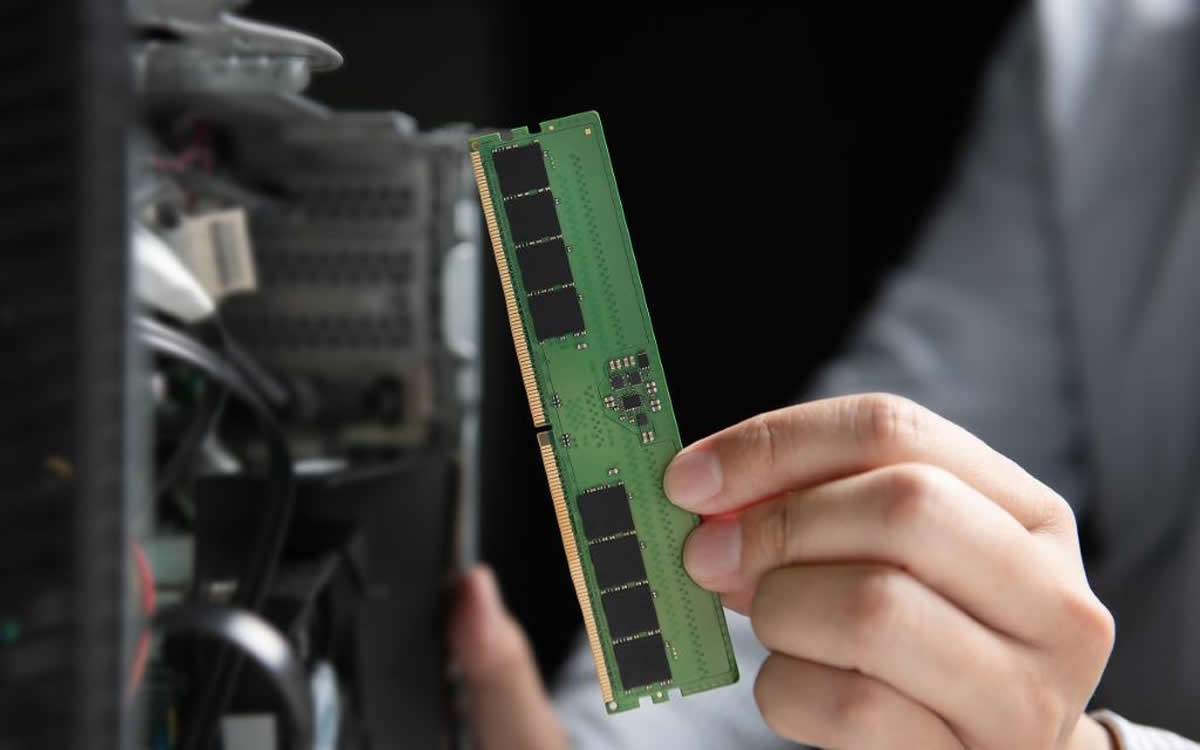 Kingston présente un premier prototype de barrette DDR5