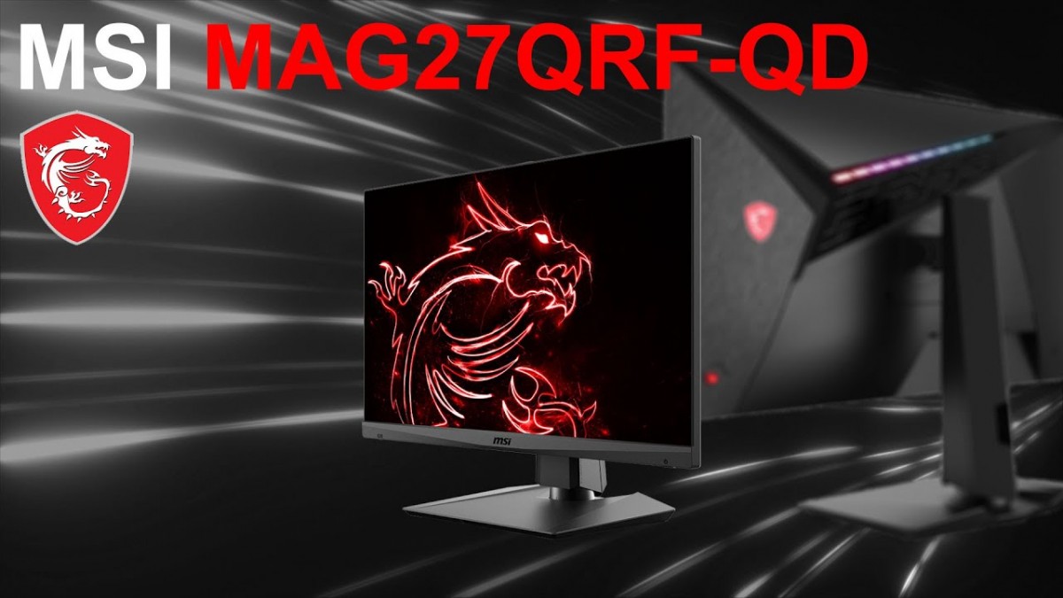 [Cowcot TV] Présentation écran MSI MAG274QRF-QD, 27 pouces QHD 165 Hz