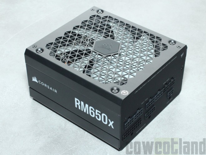 Test alimentation CORSAIR RM650x Cowcotland
