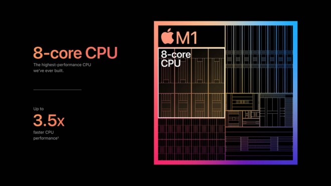 test single core processeur apple M1 