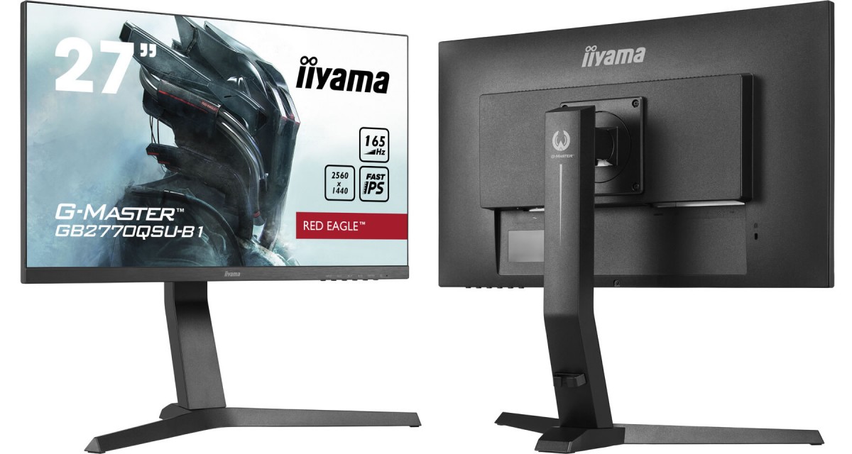iiyama annonce son écran Gaming GB2770QSU en 27 pouces, WQHD et 165 Hz