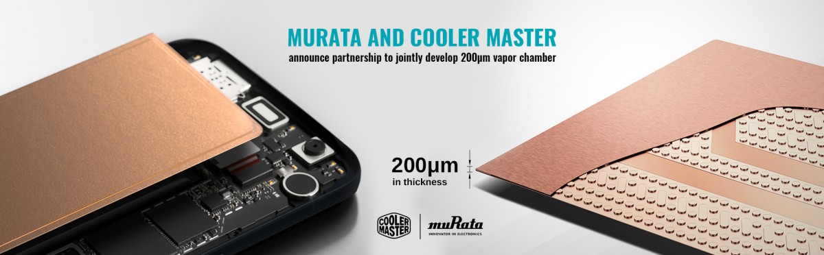 Murata et Cooler Master développent une chambre à vapeur de seulement 200 micromètres