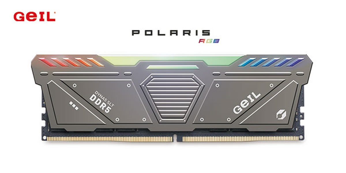 GeIL annonce sa mémoire DDR5 Polaris RGB pour Q4-2021, jusqu'à 7200 MHz