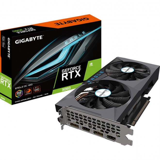 Gigabyte GeForce RTX 3060 EAGLE-OC 619-euros