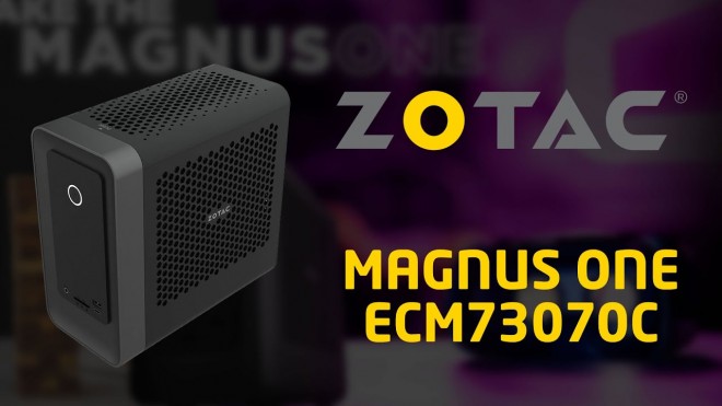 Prsentation ZOTAC ZBOX MAGNUS ONE ECM73070C cowcotland