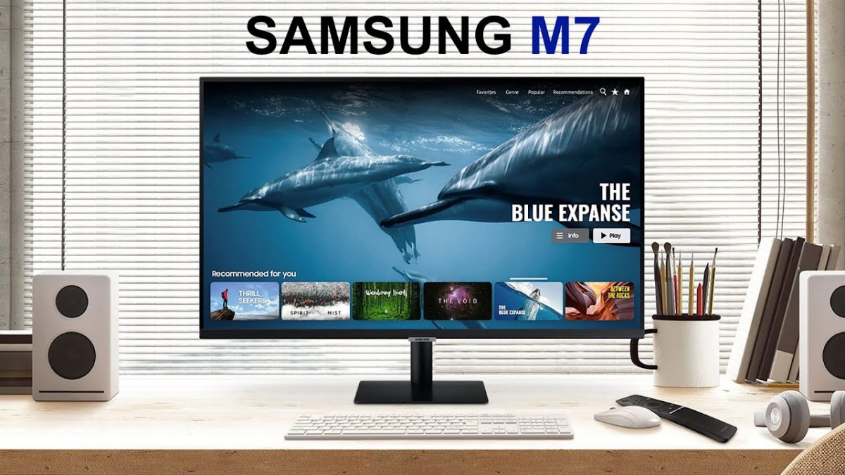 [Cowcot TV] Présentation smart monitor SAMSUNG M7 : UHD 60 Hz à 399 U+20AC;