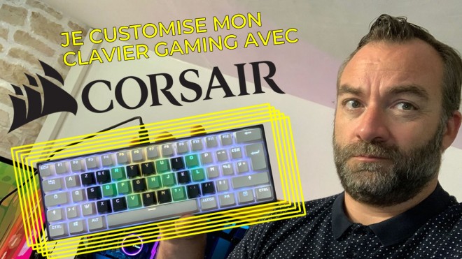 customisation clavier-gaming gamer corsair RGB