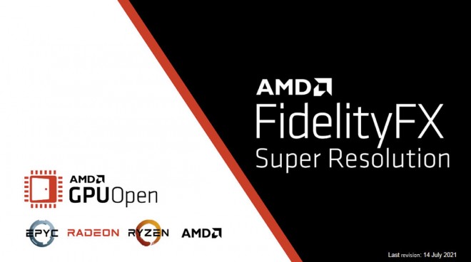 amd FidelityFX Super Resolution open source