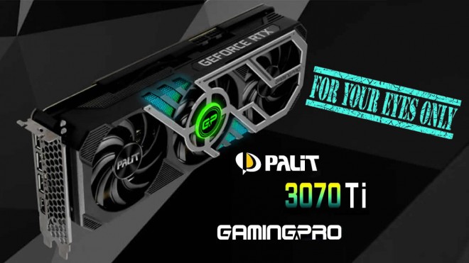 PALIT GeForce RTX3070TI GAMING PRO relaxing-hardware cowcotland