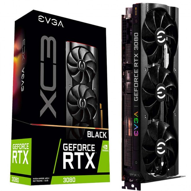 EVGA GeForce RTX3080 XC3 BLACK 909-euros