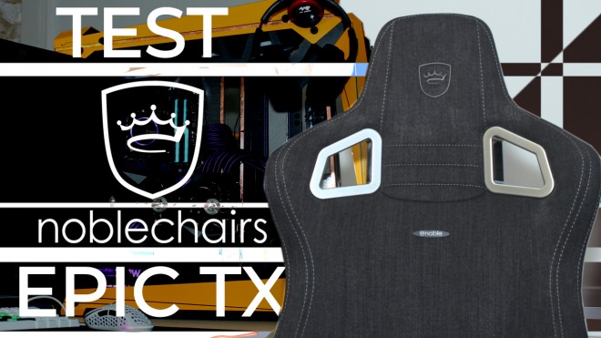 Test noblechairs EPIC TX cowcotland