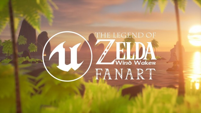 The-Legend-of-Zelda Wind-Waker unreal-engine-4 