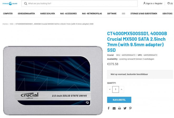 crucial ssd mx500 4-to