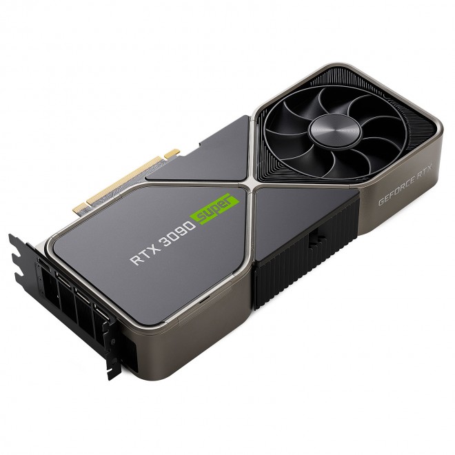 nvidia geforce RTX 3090-super-ti mmoire 21-gbps tdp-450watts